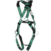MSA 10197200 V-Form Safety Full Body Harness, CSA Certified, Class AP, Large/Medium, 400 lbs. Cap.