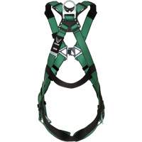 MSA 10196642 V-Form Safety Full Body Harness, CSA Certified, Class A, Large/Medium, 400 lbs. Cap.