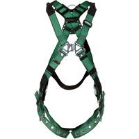 MSA 10197215 V-Form Safety Full Body Harness, CSA Certified, Class AP, Large/Medium, 400 lbs. Cap.
