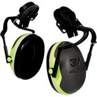 3M X4P51E Peltor X Series X4 Earmuffs, Cap Mount, 26 NRR dB
