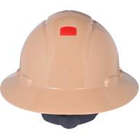 3M H-811R-UV Casque de s&eacute;curit&eacute; &agrave; bordure compl&egrave;te avec capteur Uvicator, Suspension Rochet