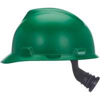 MSA 10203085 Casque de s&eacute;curit&eacute; V-Gard, R&eacute;pond aux normes CSA type 1, Suspension Rochet, Non ventil&eacute;