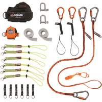 Ergodyne 19656-A Squids&reg; 3186 Iron/Steel Worker's Tool Tethering Kit