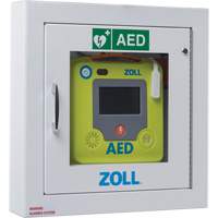 Zoll 8000-001257 Semi-Recessed AED Wall Cabinet, Zoll AED 3 For, Non-Medical