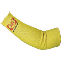 Manchons tubulaire 1 épaisseur, Kevlar<sup>MD</sup>, 10", ANSI niveau 3/ASTM F-1790, Jaune  SGP877 | TENAQUIP