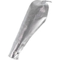 Welder's Heat Resistant Sleeves, 18", Aluminized Kevlar<sup>®</sup>, Silver  SGQ202 | TENAQUIP