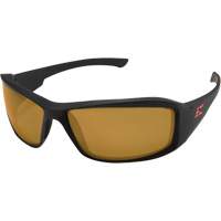 Edge Safety Eyewear XB435 Lunettes de s&eacute;curit&eacute; Torque Brazeau, Lentille Cuivre, Anti-&eacute;gratignures, R&eacute;pond ou surpasse la norme CSA Z94.3