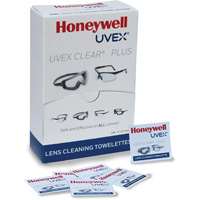 Uvex<sup>®</sup> Clear<sup>®</sup> Plus Towelettes, 5.25" x 8", Pack Of 100  SGQ555 | TENAQUIP