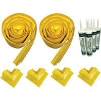 Enpac 48-250-DBKIT Trousse de berme de d&eacute;rivation personnalisable, 50' lo x 2" h, Paroi en mousse
