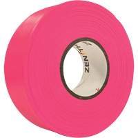 Zenith Safety Products SGQ807 Flagging Tape, 1.1875" W x 164' L, Fluorescent Pink
