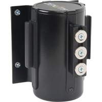 Produits de sécurité Zenith SGQ995 Barri&egrave;re &agrave; fixation murale avec ruban magn&eacute;tique, Acier, Fixation par vis, 12', Ruban Jaune