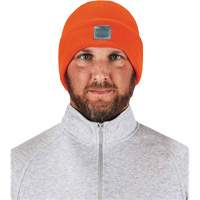 Ergodyne 16807 Bonnet en tricot c&ocirc;tel&eacute; N-Ferno, Taille unique, Orange