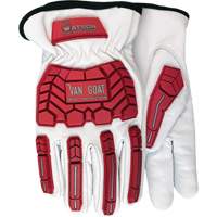 Watson Gloves 547TPR-M Van Goat Impact & Cut Resistant Gloves, Medium, Goatskin Palm, Slip-On Cuff