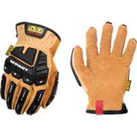 Mechanix Wear LDMP-C75-008 M-Pact&reg; Driver F9-360 Impact Gloves, Size 8, DuraHide Shell, ASTM ANSI Level A9/EN 388 Level F
