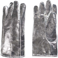 Natpro 1424-164 Gants r&eacute;sistants &agrave; la chaleur, Aluminis&eacute;/Kevlar, Taille unique, Prot&egrave;ge jusqu'&agrave; 800° F (426.66° C)