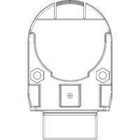 PIP Global Safety 1035144-VS Howard Leight  VeriShield Earmuffs Hardhat Adapter
