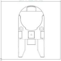 PIP Global Safety 1035130-VS Howard Leight  VeriShield Earmuffs Hardhat Adapter