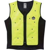 Ergodyne 12678 Gilet de refroidissement &agrave; sec Chill-Its 6685, 4T-Grand, Jaune lime haute visibilit&eacute;