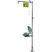 Bradley S19314SC Halo Shower & Eye/Face Wash Unit, Pedestal