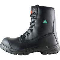 Storm Work Boots, Leather, Steel Toe, Size 10-1/2, Impermeable  SGS707 | TENAQUIP