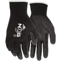 Mcr Safety 9669S Coated Gloves, Small, Polyurethane Coating, 13 Gauge, Nylon Shell