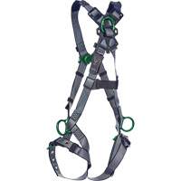 MSA 10195110 V-Fit Full Body Harness, CSA Certified, Class AP, Large/Medium, 400 lbs. Cap.