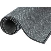 Triathlon Performance Entrance Mats, Wiper/Scraper, 6' x 10' x 7/16", Cool Grey  SGT833 | TENAQUIP