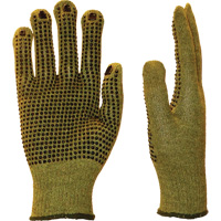 BCL Glove Ltd CONFORTPICOT-9 Confortpicot Cut Resistant Gloves, Size 9, 10 Gauge, PVC Coated, Aramid Shell, EN 388 Level 3