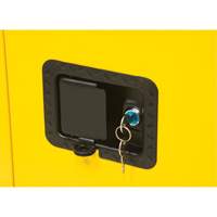 Zenith Safety Products SGU466 Flammable Storage Cabinet, 45 gal., 2 Door, 43" W x 65" H x 18" D