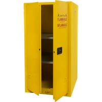 Zenith Safety Products SGU467 Flammable Storage Cabinet, 60 gal., 2 Door, 34" W x 65" H x 34" D