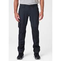 Helly Hansen 77466-590-40/32 Oxford Service Pants, Poly-Cotton, Navy Blue, Size 40, 32 Inseam