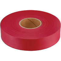 Empire Level 77-067 Ruban de signalisation Empire, 1" la x 600' lo, Rouge fluorescent