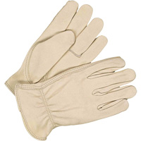 Bob Dale Gloves 20-1-374-X2L Gants de conducteur traditionnels, 2T-Grand, Paume en Cuir fleur de vache