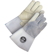 Bob Dale Gloves 60-1-650-X2L Gants de soudage en cuir fleur utilitaire Gander Brand, Cuir fleur de vache, Taille 2T-Grand