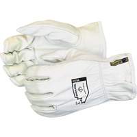 Endura<sup>®</sup> Leather Driver Gloves, Medium, Grain Cowhide Palm  SGV166 | TENAQUIP