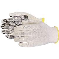 Sure Grip<sup>®</sup> PVC-Dotted Economy Knit Gloves, Poly/Cotton, Single Sided, 7 Gauge, Large  SGV194 | TENAQUIP