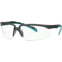 Solus 2000 Series Safety Glasses, Clear Lens, Anti-Fog/Anti-Scratch Coating, ANSI Z87+  SGV246 | TENAQUIP