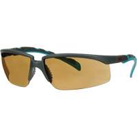 3M S2005SGAF-BGR Solus 2000 Series Safety Glasses, Brown Lens, Anti-Fog/Anti-Scratch, ANSI Z87+