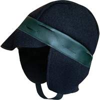 Gants Laurentide H3L42 Coiffe d'hiver pour casque de s&eacute;curit&eacute;, Doublure en Mouton, Taille unique, Bleu marin