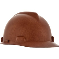 MSA 10204773 V-Gard&reg; Hydro Dip Hard Hat, Meets CSA Type 1, Ratchet Suspension, Non-Vented