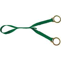 MSA 10203182 Double D Ring Extension, D-Ring, Temporary Use