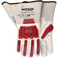 Watson Gloves 9549TPR-XS 9549TPR Van Goat Gloves, X-Small, Goatskin Palm, Gauntlet Cuff