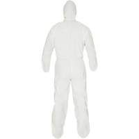Ansell 47995 Combinaison jetable KleenGuard A40, Moyen, Blanc, Micropore