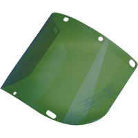 PIP Global Safety EP815PFGT/60 Dynamic Formed Faceshield, Polycarbonate, Green Tint