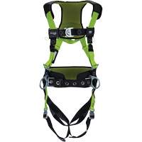 PIP Global Safety H5CC222223 Harnais complet confortable pour la construction mod&egrave;le H500 Miller, Certifi&eacute;e CSA, Classe ADLP, 2T-Grand, Cap. 420 lb