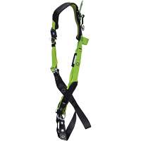 PIP Global Safety H5IC311003 Miller&reg; H500 Industry Comfort Full Body Harness, CSA Certified, Class A, 2X-Large, 420 lbs. Cap.