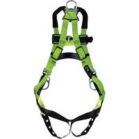 PIP Global Safety H5ISP311022 Miller&reg; H500 Industry Standard Full Body Harness, CSA Certified, Class AP, 420 lbs. Cap.