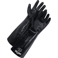 Bob Dale Gloves 99-1-900-10 Gant enduit Arc Tek, Taille 10, 9" lo, N&eacute;opr&egrave;ne, Doublure en Jersey