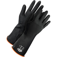 Bob Dale Gloves 99-1-901-10 Gants r&eacute;sistants aux produits chimiques Deny, Taille 10, 12" lo, Latex de caoutchouc, Doublure en Ouat&eacute;e, Gant de calibre hiver