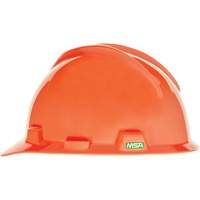 MSA 489364 Casque de s&eacute;curit&eacute; &agrave; fentes V-Gard, R&eacute;pond aux normes CSA type 1, Suspension Rochet, Non ventil&eacute;